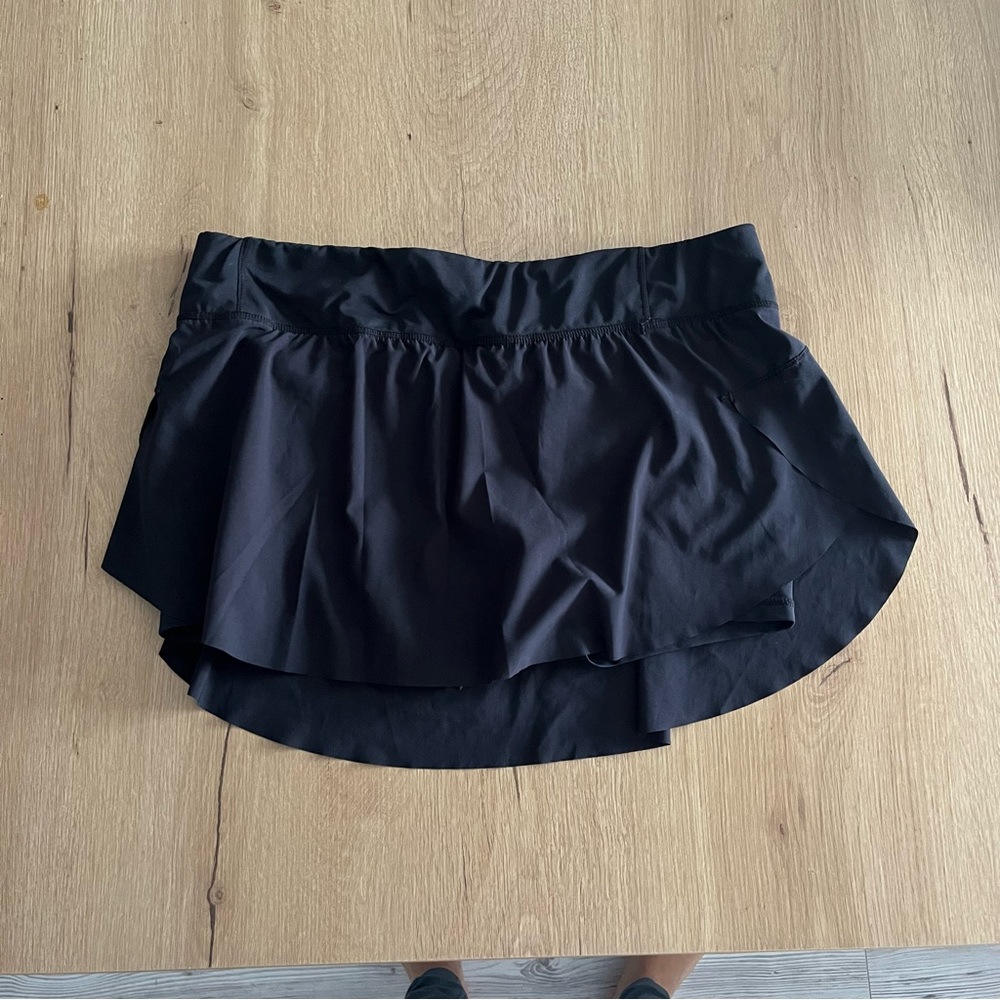 Body Glove Black Athletic Skirt with Zipper Pocket